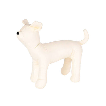 PU Leather Dog Mannequin Model Display Stand Pet Clothing Boutique Shop Prop