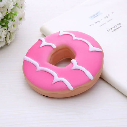 Dog Teeth Grinding Toy Round Cake Shape Dog Chew Biting Toy Fun Interactive