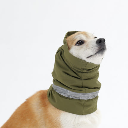 Winter Dog Head Cover Dog Scarf Set Cold Proof Warm Soft for Dogs Outdoor Use