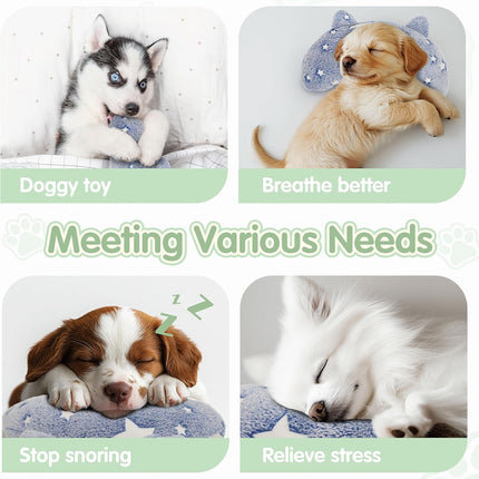 Cervical Vertebrae Protection Pet Pillow U-shaped Dog Backrest Cushion For Sleep