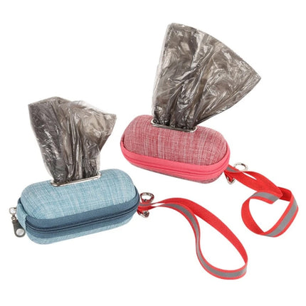 Portable Pet Waste Bag Dispenser Holder For Dog Cat Walking Park And Travel Use