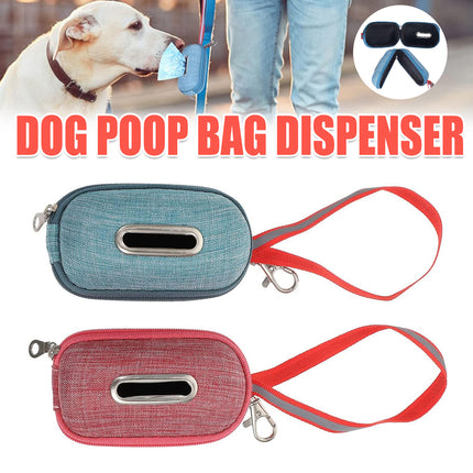 Portable Pet Waste Bag Dispenser Holder For Dog Cat Walking Park And Travel Use