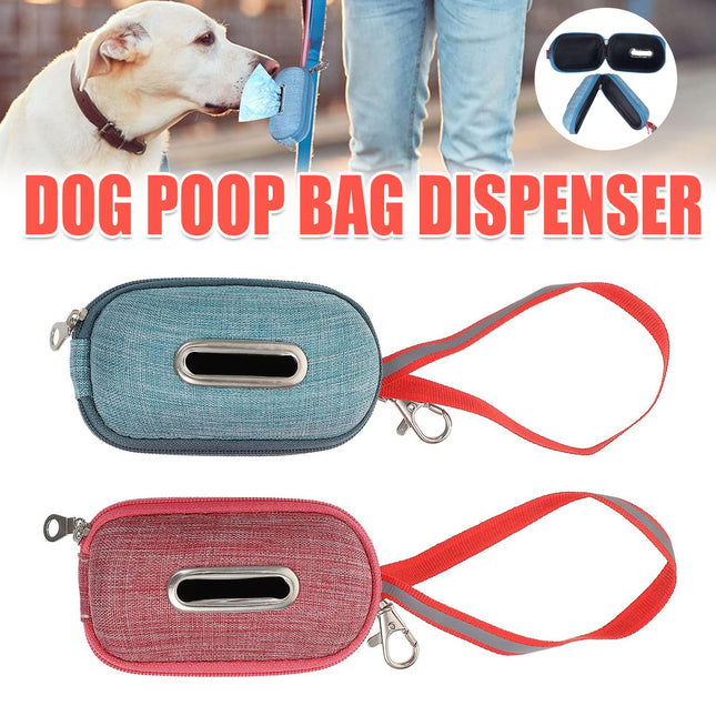 Portable Pet Waste Bag Dispenser Holder For Dog Cat Walking Park And Travel Use