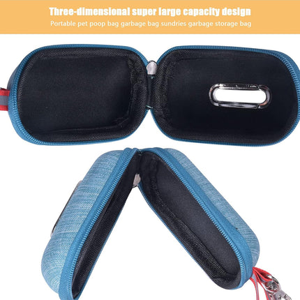 Portable Pet Waste Bag Dispenser Holder For Dog Cat Walking Park And Travel Use