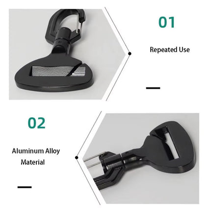 Dog Vehicle Connector Restraint Buckle Durable for Car Pet Travel Use
