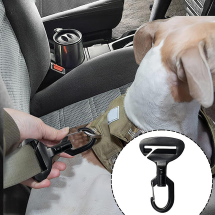 Dog Vehicle Connector Restraint Buckle Durable for Car Pet Travel Use