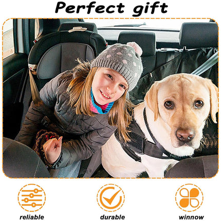 Dog Vehicle Connector Restraint Buckle Durable for Car Pet Travel Use