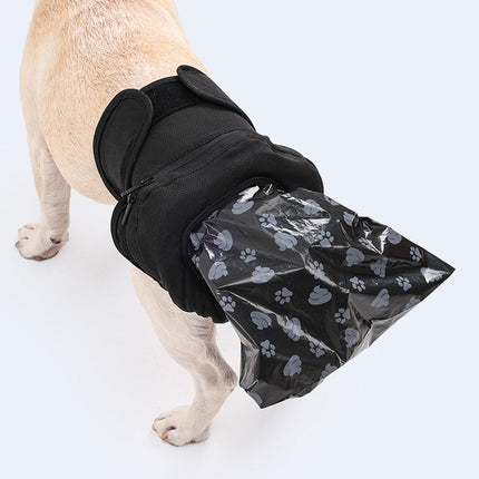 Dog Pet Portable Poop Collection Pants Outing Physiological Pants with Poop Bag