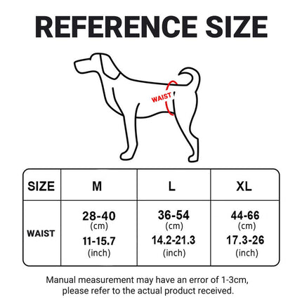 Dog Pet Portable Poop Collection Pants Outing Physiological Pants with Poop Bag