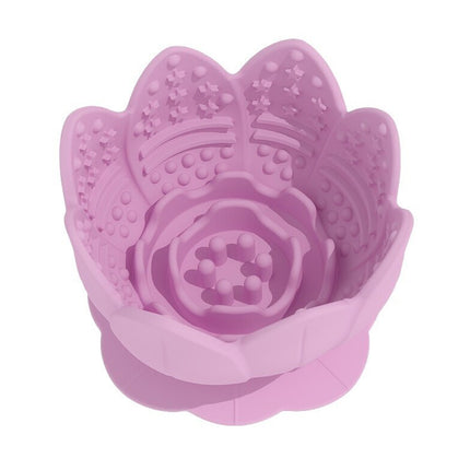 Shape Food Grade Material Dog Slow Feeder Bowl Non Slip Promote Healthy Eating