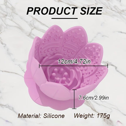 Shape Food Grade Material Dog Slow Feeder Bowl Non Slip Promote Healthy Eating