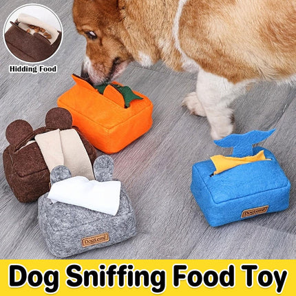 Dog Sniff Training Toy Plush Scent Training Aid for Puppies Interactive Pet Toy