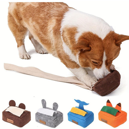 Dog Sniff Training Toy Plush Scent Training Aid for Puppies Interactive Pet Toy