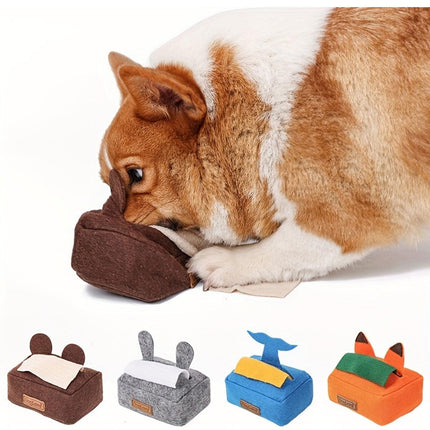 Dog Sniff Training Toy Plush Scent Training Aid for Puppies Interactive Pet Toy