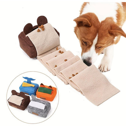 Dog Sniff Training Toy Plush Scent Training Aid for Puppies Interactive Pet Toy
