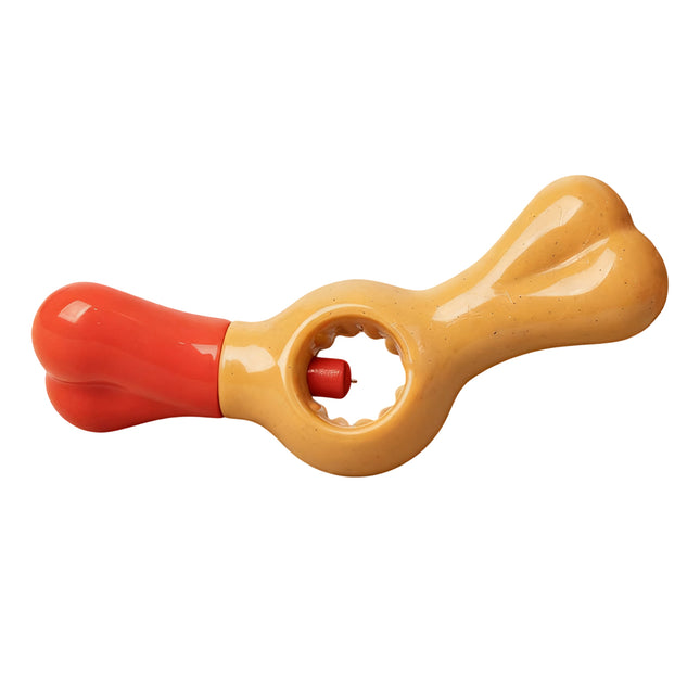 Pet Teething Stick Holder Non Toxic Dog Chewing Toy Durable for Dental Care