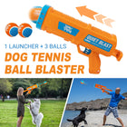 Dog Tennis Ball Launcher Ball Thrower for Medium Large Dogs Outdoor Play Use