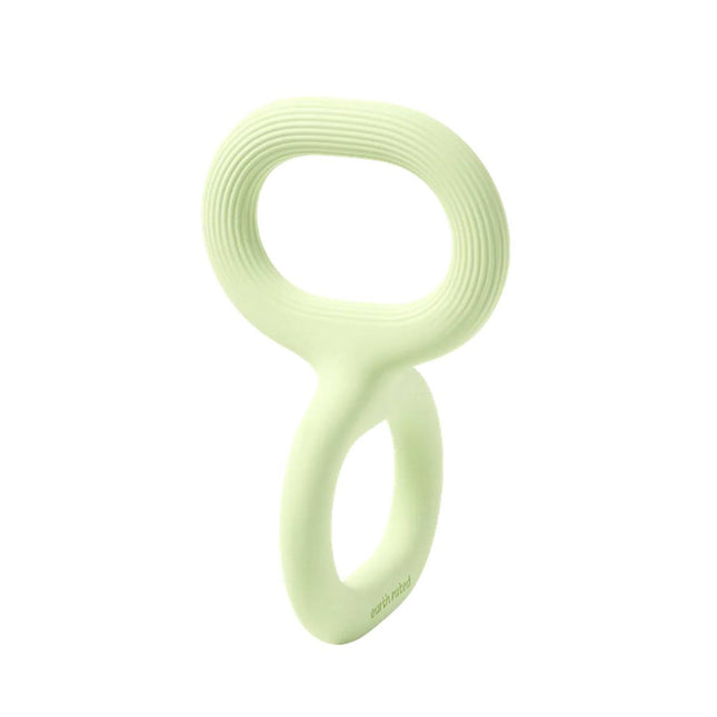 Dog Tug Toy Double Loop Rubber Pet Chew Bite Pull Toy Ergonomic 28cm