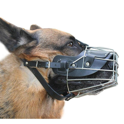 Anti Bite Anti Bark Dog Muzzle Mouthguard Adjustable for Small Medium Large Dogs