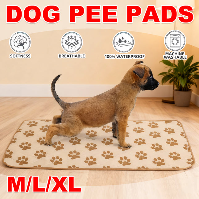 Reusable Washable Dog Pee Pads Waterproof for Puppy Adult Dog House Training