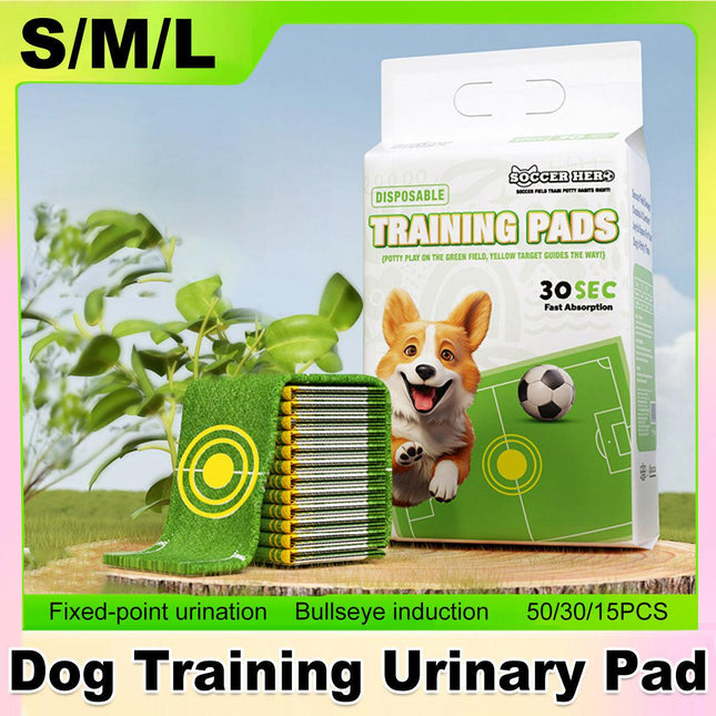 Pet Urinal Pads for Dogs Bullseye Diaper Pads Leakproof Pet Training Pads Dogs