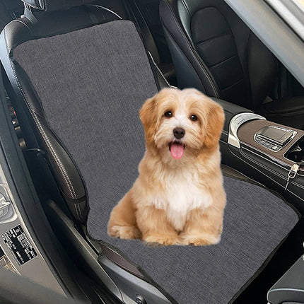 Dog Car Front Seat Cover Water-Resistant Oxford Cloth Pet Cushion Co-Pilot 109 x 49cm