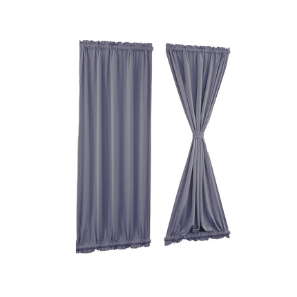 Door Window Curtain for Home Office Bathroom 3 Colours 25.2x72.05 Inches Durable