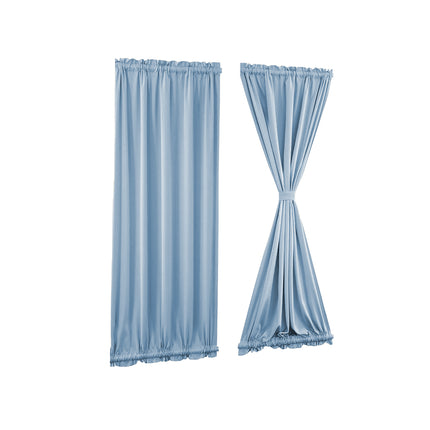 Door Window Curtain for Home Office Bathroom 3 Colours 25.2x72.05 Inches Durable