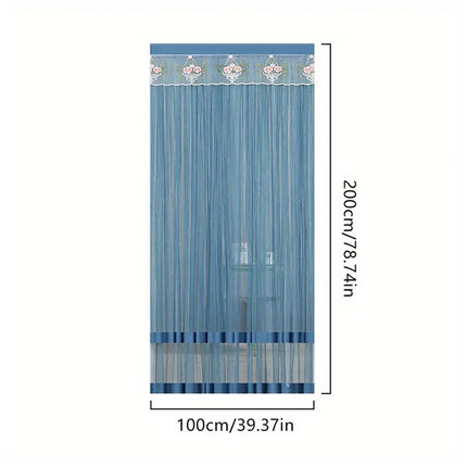 Door Curtain Breathable Insect Proof Durable High-Quality for Home Kitchen Use