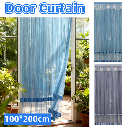 Door Curtain Breathable Insect Proof Durable High-Quality for Home Kitchen Use