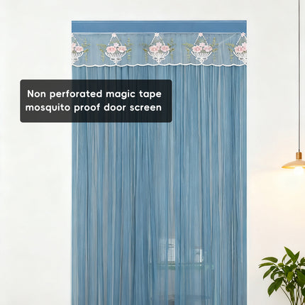 Door Curtain Breathable Insect Proof Durable High-Quality for Home Kitchen Use