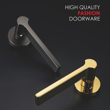 Interior Door Handle Lock Set Bedroom Privacy Door Lock Modern Handle