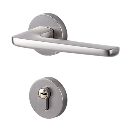 Zinc Alloy Door Lock Model Indoor Bedroom Handle Lock Black Privacy Room Lock