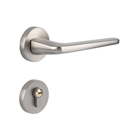 Zinc Alloy Door Lock Model Indoor Bedroom Handle Lock Black Privacy Room Lock