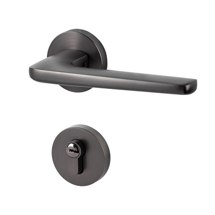 Zinc Alloy Door Lock Model Indoor Bedroom Handle Lock Black Privacy Room Lock