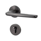 Zinc Alloy Door Lock Model Indoor Bedroom Handle Lock Black Privacy Room Lock