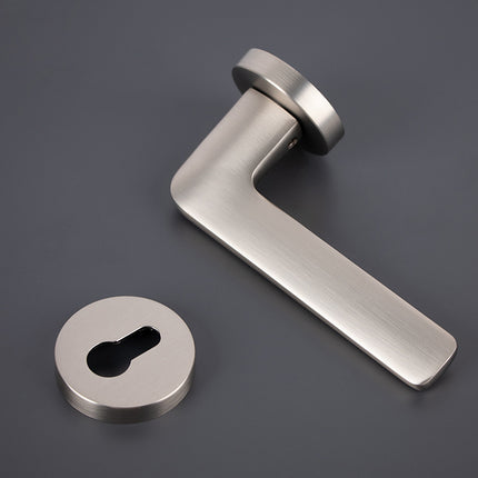 Zinc Alloy Door Lock Model Indoor Bedroom Handle Lock Black Privacy Room Lock