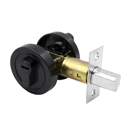 Door Double Sided Simple Lock High Strength Durable Brass Lock Core with Keys