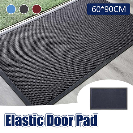 Elastic Door Pad Non Slip Dirt Resistant Entrance Mat for Home Entryway 60x90cm