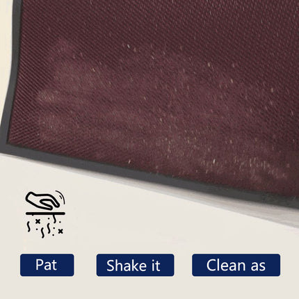 Elastic Door Pad Non Slip Dirt Resistant Entrance Mat for Home Entryway 60x90cm