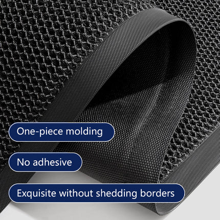 Elastic Door Pad Non Slip Dirt Resistant Entrance Mat for Home Entryway 60x90cm
