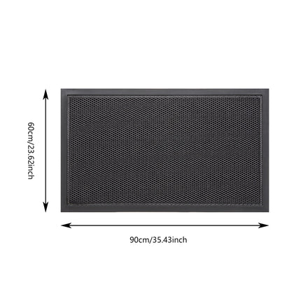 Elastic Door Pad Non Slip Dirt Resistant Entrance Mat for Home Entryway 60x90cm