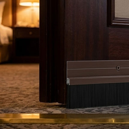 Aluminium Alloy Door Bottom Brush Seal 30mm