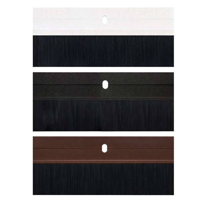 Aluminium Alloy Door Bottom Brush Seal 30mm