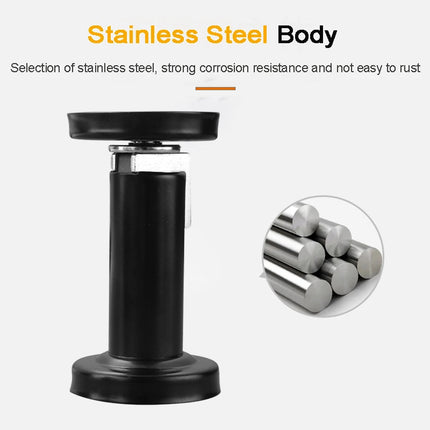 Door Stop Anti Collision Wall Door Retainer Suction Device for Home Office Use
