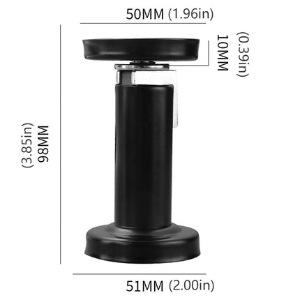 Door Stop Anti Collision Wall Door Retainer Suction Device for Home Office Use