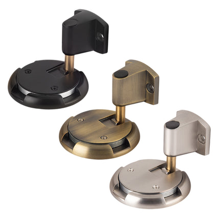 Floor Suction Door Stop Invisible Non Drilling Push Pull Holder for Bedroom