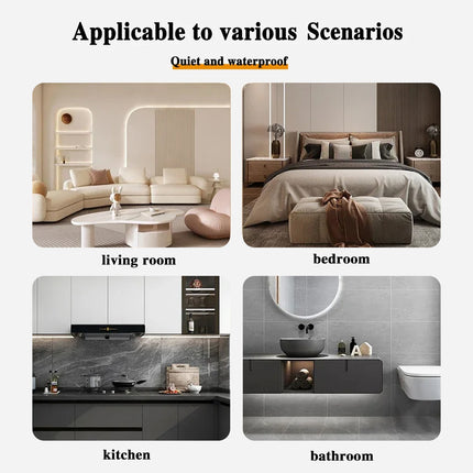 Floor Suction Door Stop Invisible Non Drilling Push Pull Holder for Bedroom