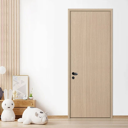 Bedroom Door Handle Household Oval Model Interior Room Door Hardware Accessory