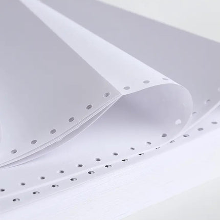 2PCS A4 Dot Matrix Printer Paper 210x297mm Total 2000 Sheets for Computer Office
